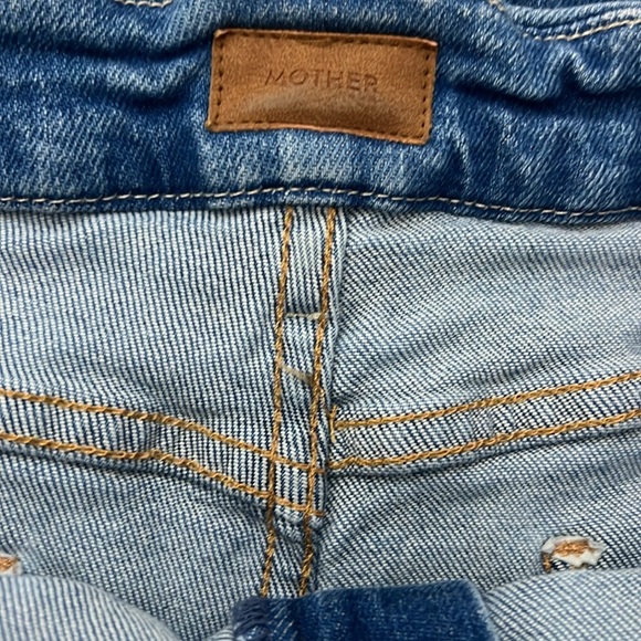 MOTHER Lil Hustler Toller Patch Pocket Sneak Flare Jeans - Picture 7 of 9